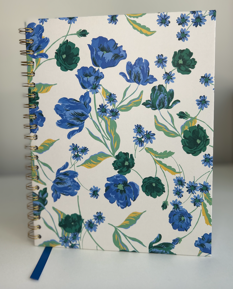 Wildflower Waltz - 8.5x11 Literature Reading Junk Journal