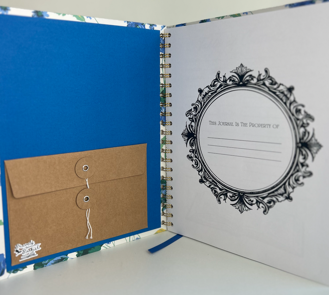 Wildflower Waltz - 8.5x11 Literature Reading Junk Journal