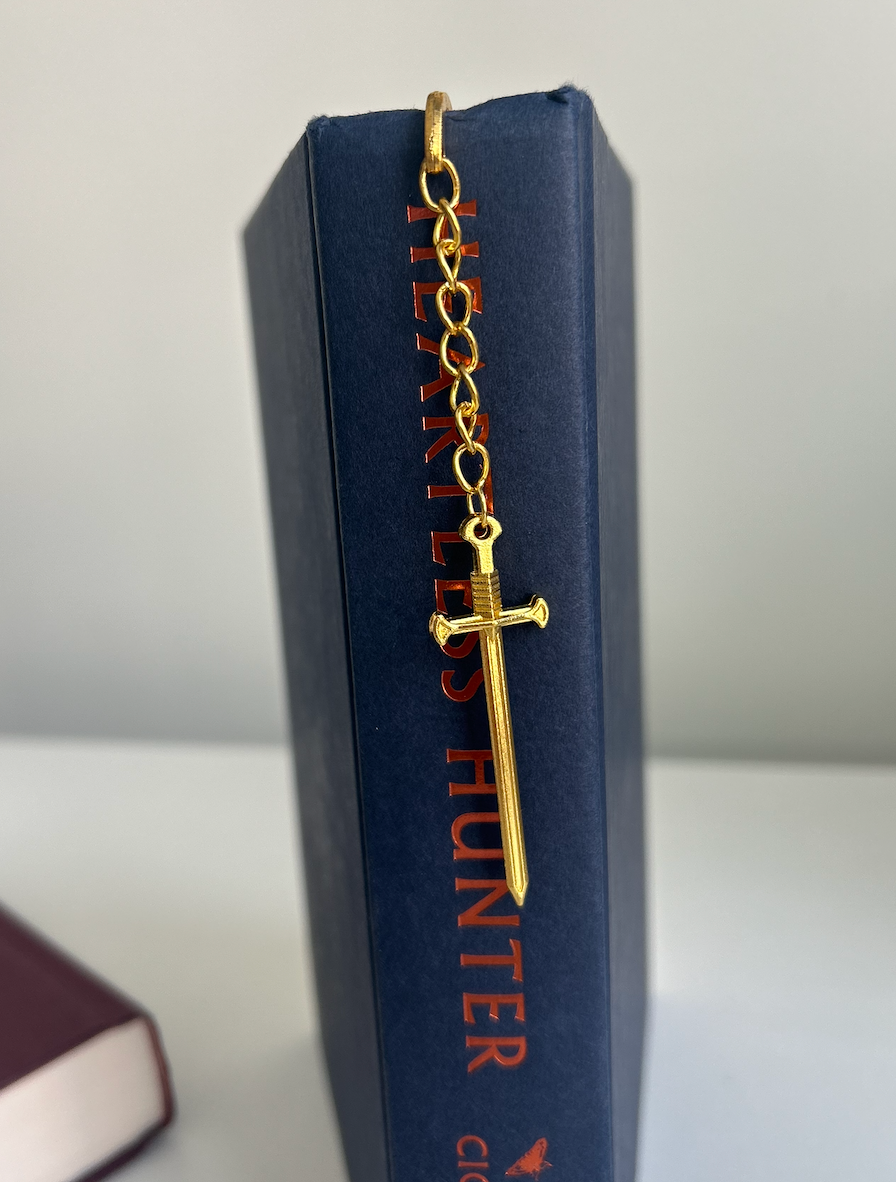 Bladewarden – Sword Charm Bookmark