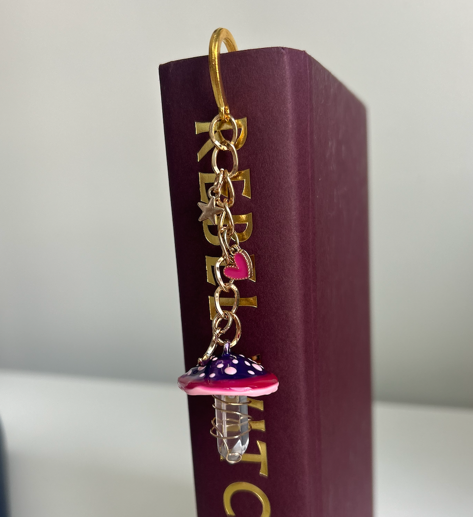 The Shimmercap – Cottage Fantasy Mushroom Bookmark