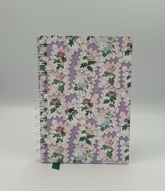Petal Post - 5x7 Floral Reading Junk Journal