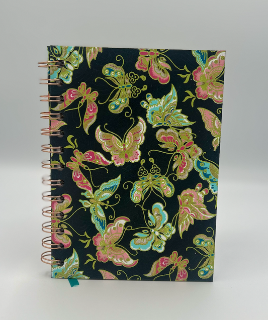 Flutterleaf - 5x7 Floral Reading Junk Journal