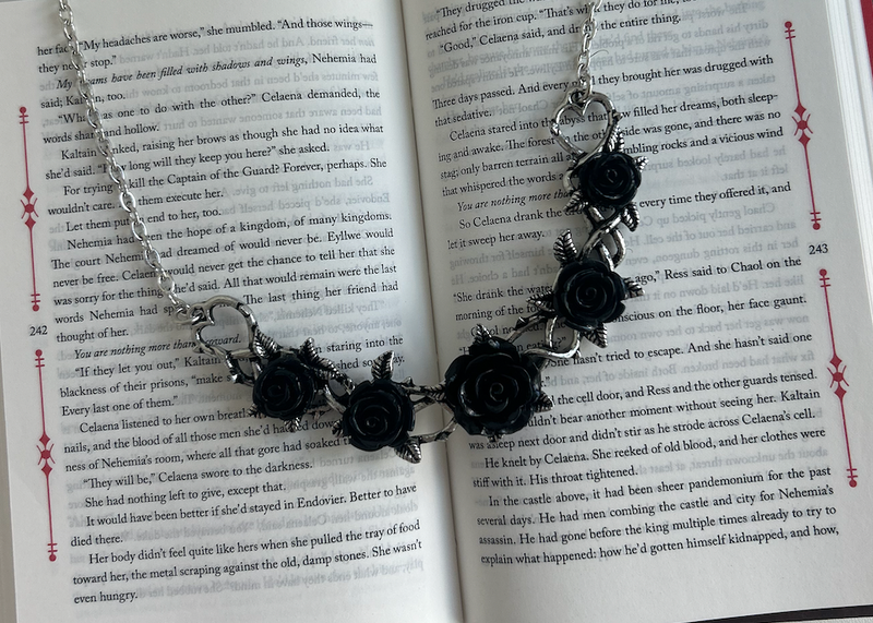 Queen of Thorns Necklace-zoom-