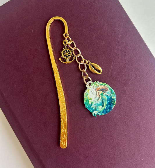 Siren’s Song – Mermaid Charm Bookmark