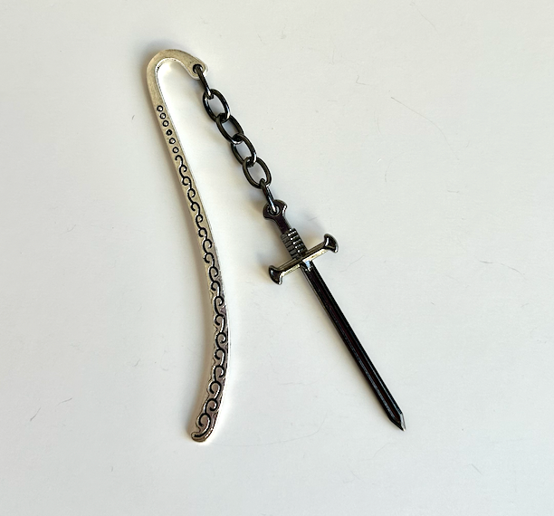 Bladewarden – Sword Charm Bookmark