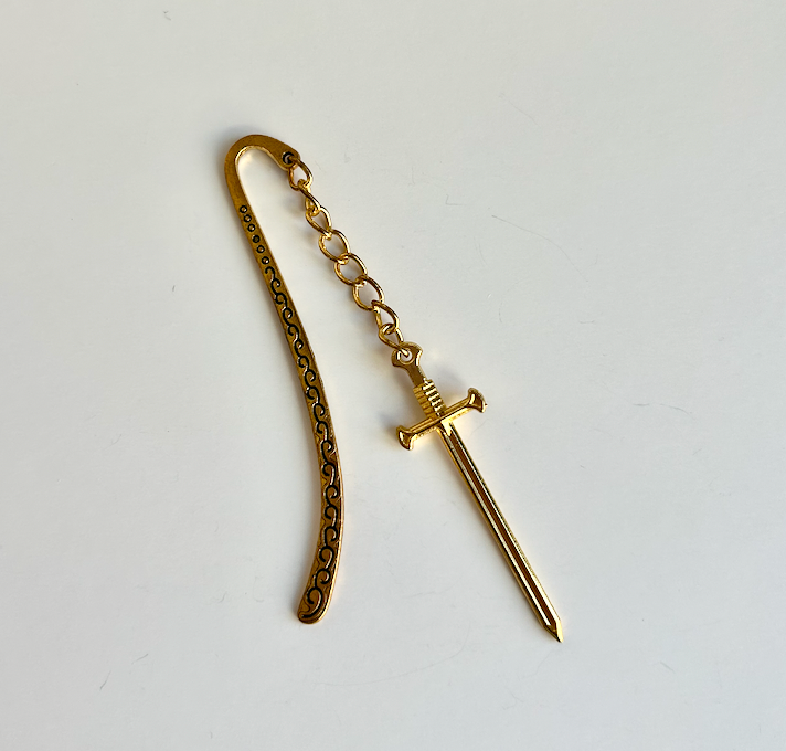 Bladewarden – Sword Charm Bookmark