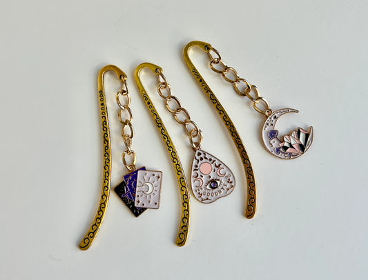Diviner’s Mark – Pastel Witchy Charm Bookmark