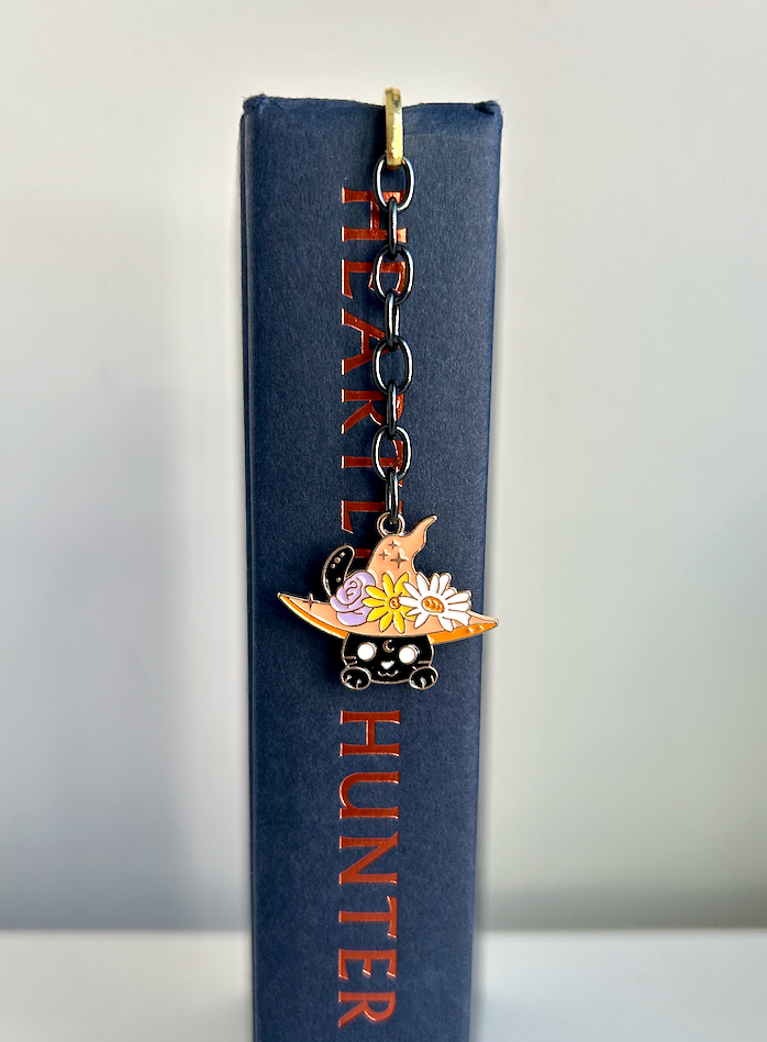 Witchy Cat – Cat With Hat Charm Bookmark
