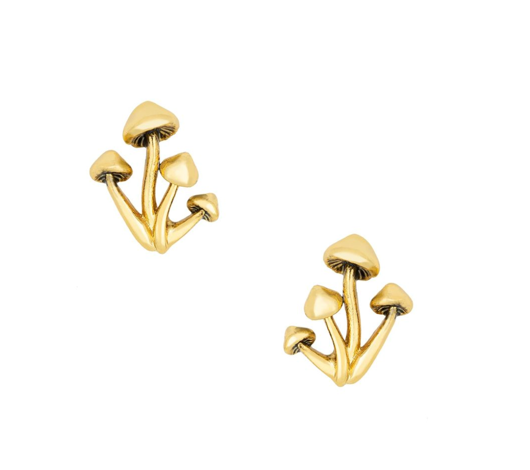 Magic Mushroom Studs