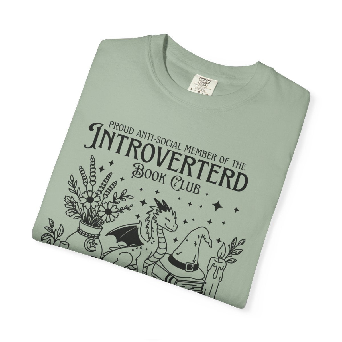 Introverted Book Club Tee — Making Friends With Characters, Not People