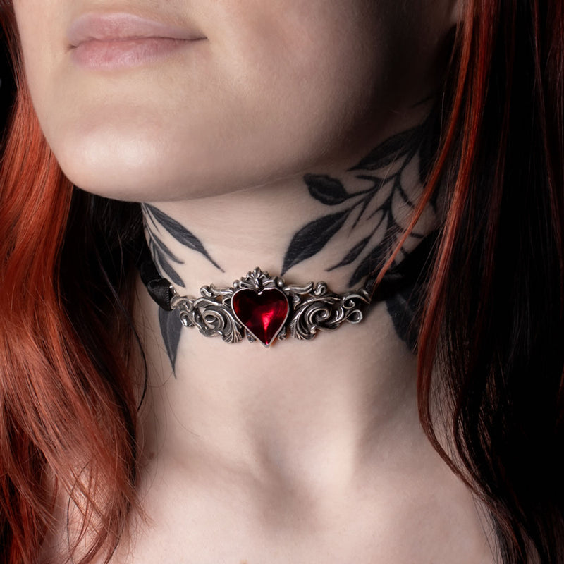 Crimson Vow Choker-zoom-