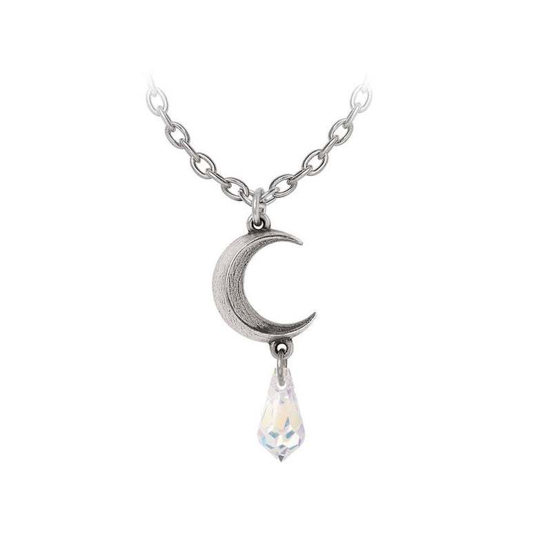 Crescent Tear Necklace-zoom-