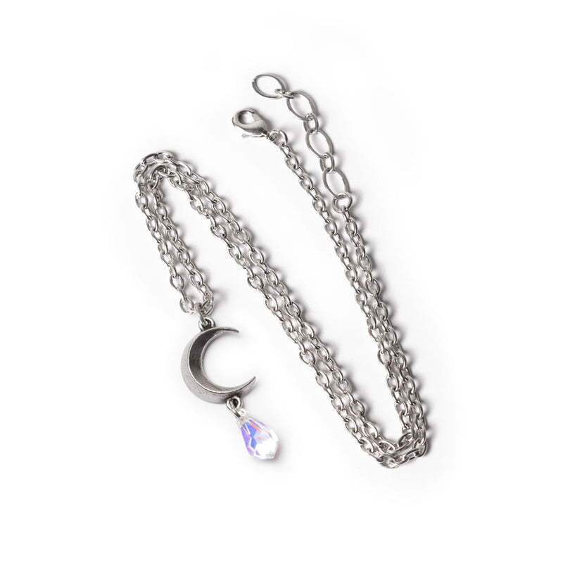 Crescent Tear Necklace-zoom-