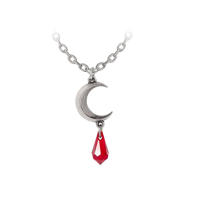 Crescent Tear Necklace-zoom-