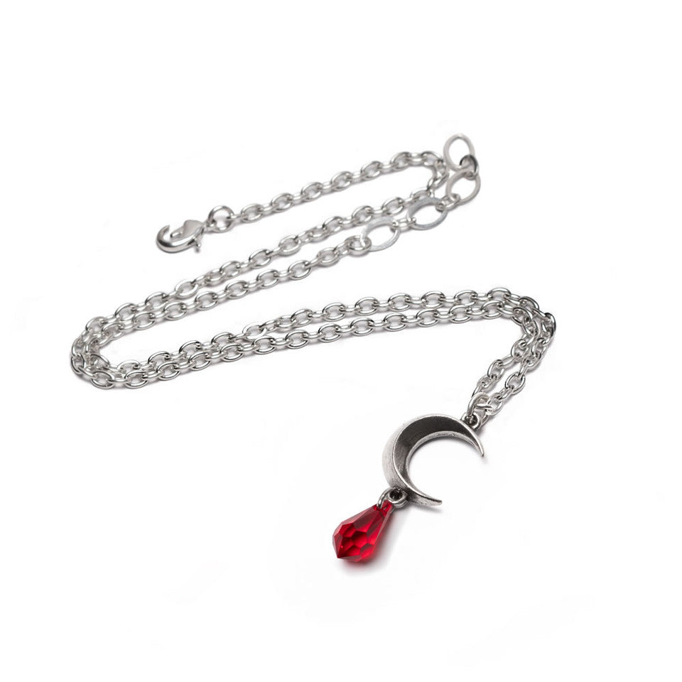 Crescent Tear Necklace-zoom-2