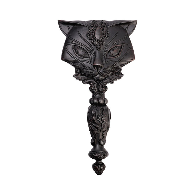 Black Cat Hand Mirror-zoom-